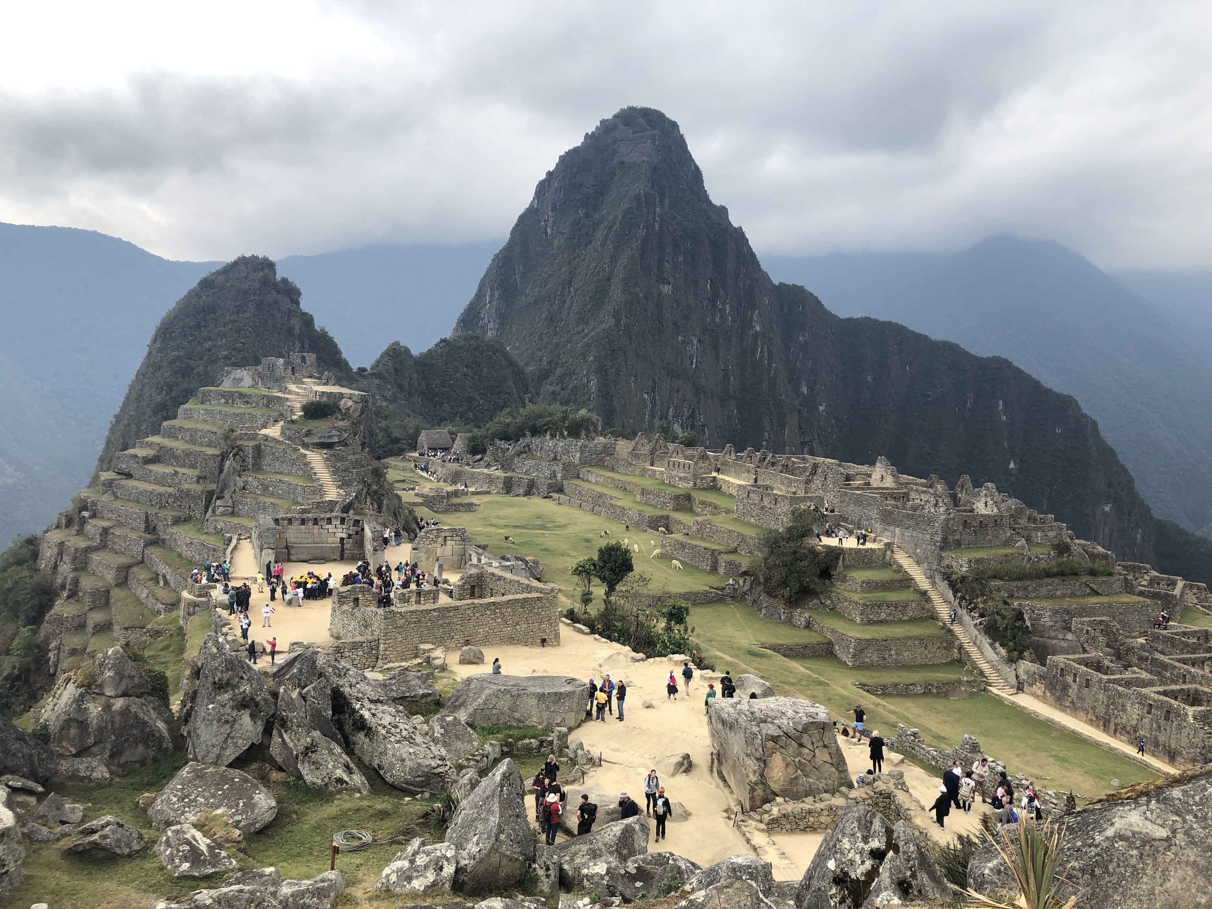 Iconic view of Machu Picchu
